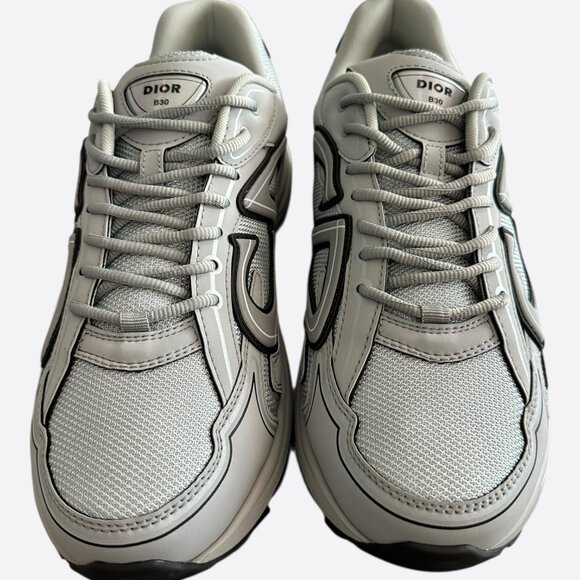 Dior Light Grey B30 Sneakers - Picture 2 of 8